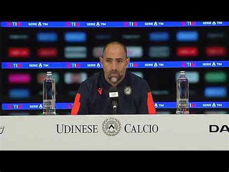 udinese pre partita tudor|Conferenza Tudor .